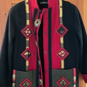 Women’s heavy Coloratura Wool coat